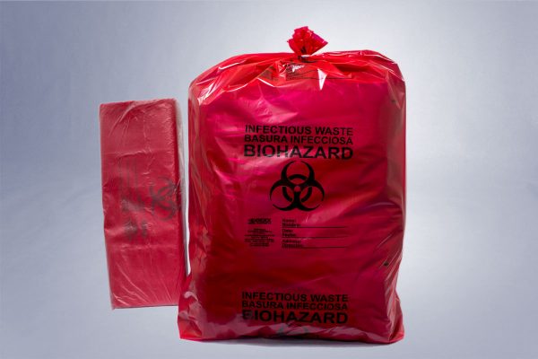 Bolsas Biohazards Para desechos tóxicos